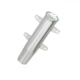 Lee's Tackle Aluminum Side Mount Rod Holder - Tulip Style - Silver Anodize