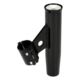 Lee's Tackle Clamp-On Rod Holder - Black Aluminum - Vertical Mount - Fits 1.050 O.D. Pipe