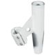 Lee's Tackle Clamp-On Rod Holder - White Aluminum - Vertical Mount - Fits 1.900" O.D. Pipe