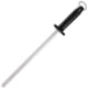 LEM Products Mundial 12in Butcher Steel Black Handle High Carbon Stainless Steel
