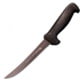 LEM Products Mundial 6in Curved Wide Stiff Knife High-Carbon Stain Free Steel Blade Polypropylene Black Handle
