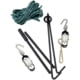 LEM Products Rope Hoist and Collapsible Gambrel Black