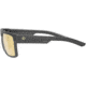 Leupold Becnara Sunglasses, Matte Black/Gloss Black Frame, Square Orange Mirror Lens, Polarized, Regular-Wide, 179633