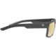 Leupold Becnara Sunglasses, Matte Black/Gloss Black Frame, Square Orange Mirror Lens, Polarized, Regular-Wide, 179633