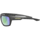 Leupold Packout Mens Sunglasses, Matte Black Frame, Square Emerald Mirror Lens, Polarized, Regular, 179095