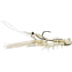 Live Target Fleeing Shrimp Soft Plastic Jig Clear 3/8oz 3 1/2 in