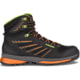 Lowa Trek Evo GTX Mid Hiking Boots - Mens Black/Flame 9