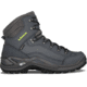 Lowa Renegade GTX Mid Hiking Shoes - Men's, Medium, 10.5 US, Dark Blue/Lime, 3109456702-DBULIM-Medium-10-5