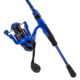 Lunkerhunt AUX Spinning Rod Combo Blue 7ft