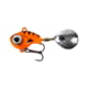 Lunkerhunt Big Eye Tail Spin Jig Fluorescent Orange Glow 1.2in & 3/8 oz