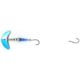 Mack's Lure Double Whammy Walleye Spinner Rig Blue Silver Tiger Smile Blade/Chrome/Blue Bead