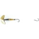 Mack's Lure Double Whammy Walleye Spinner Rig Gold Black Scale Smile Blade/Black & Gold Bead