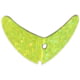 Mack's Lure Smile Blade Chartreuse Sparkle 1 1/2in 5 Pack