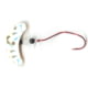 Mack's Lure Smile Blade Slow Death Rig Number 2 Hook Glo Gold Tiger Smile Blade/Black Bead/Glo White Center Bead