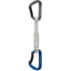 Mammut Workhorse Keylock 17 cm Quickdraw Straight Gate/Bent Gate Key Lock Grey-Blue 17 cm