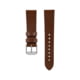 Marathon Cross Hatch 2-Piece Strap Italian Leather Parkerized Buckle 20mm Cognac Standard