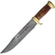 Marbles Damascus Bowie Stacked Leather Knife 11.5" Damascus steel bowie blade Stacked leather handle  / MR586