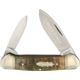 Marbles Ram's Horn Canoe Folding KnifeStainless SteelStandard EdgeMirror PolishRam Horn Handle KB203 RAMS HORN