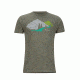 Marmot Tread Lightly Short Sleeve T-Shirt - Mens, Olive Heather, L 43440-4480-L