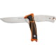 Elk Ridge Trek 4.5in Fixed Blade Knife 4.5 in Stainless Steel Gut Hook/Drop Point