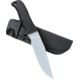 Maxpedition Fixed Blade Black FRN Lg Long Clip Plain MX