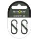 Nite Ize Black S-Biner - Plastic Clip #6 NiteIZE