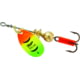 Mepps Aglia In-Line Spinner 1/12 oz Plain Treble Hook Hot Firetiger Blade B0 HFT