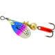 Mepps Aglia In-Line Spinner 1/12 oz Plain Treble Hook Rainbow Trout Blade B0 RBT
