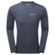 Montane Dart Long Sleeve T-Shirt - Mens, Eclipse Blue, 2XL, MDRLSECLZ14