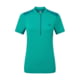 Mountain Equipment Nava Short Sleeve Zip T - Womens Jade/Spruce S  Jade/Spruce-S