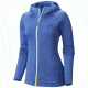 Desna Grid Hooded Jacket - Womens-Bright Bluet-Small