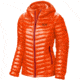 Ghost Whisperer Hooded Down Jacket - Womens-Navel Orange-X-Large
