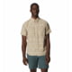 Mountain Hardwear Grove Hide Out Short Sleeve Shirt - Men's Badlands Windowpane Ikat Large