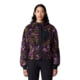 Mountain Hardwear HiCamp Fleece Snap Front Jacket - Women's Blackberry Forests Floor Print Large