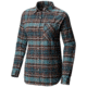 Mountain Hardwear Karsee Long Sleeve Flannel Shirt - Womens, Blue Spruce, Small, 1795361310-S
