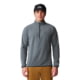 Mountain Hardwear Microchill 1/4 Zip Pullover - Men's Volcanic Heather XS
