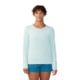 Mountain Hardwear Mighty Stripe Long Sleeve Top - Women's Pale Ice Extra Large