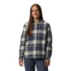 Mountain Hardwear Plusher Long Sleeve Shirt - Women's Large Wild Oyster Tar  Oyster Tar-L