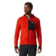 Mountain Hardwear Polartec Power Grid Full Zip Hoody - Men's Extra Large State Orange  Orange-XL