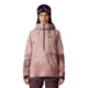 Mountain Hardwear Powder Maven Anorak - Women's Smoky Quartz Smoky Quartz Vapors Print Extra Large