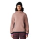 Mountain Hardwear Powder Maven Fleece Pullover Hoody - Women's Smoky Quartz Extra Large