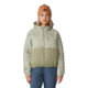 Mountain Hardwear Stretchdown Light Full Zip Hoody - Women's White Sage Vapors Print Mantis Green Extra Large