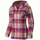 Stretchstone Flannel Hooded Shirt - Womens-Haute Pink-X-Small