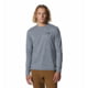 Mountain Hardwear Sunblocker Long Sleeve Top - Men's Foil Grey Heather S L