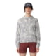 Mountain Hardwear Sunshadow Full Zip Top - Women's Grey Ice Spore Dye Print Small