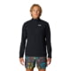 Mountain Hardwear Sunshield 1/2 Zip Top - Men's Black S/M 190423019519