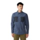 Mountain Hardwear Trail Sender Long Sleeve Top - Men's Blue Slate Dark Storm Extra Large