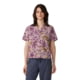 Mountain Hardwear Trail Sender Short Sleeve Top - Women's Pink Moonstone Floral Print Extra Large