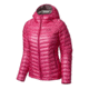 Ghost Whisperer Hooded Down Jacket - Womens-Haute Pink-X-Small