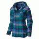 Mountain Hardwear Stretchstone Flannel Hooded Shirt - Womens-Botanical Garden-X-Small mth0791-Botanical Garden-X-Small